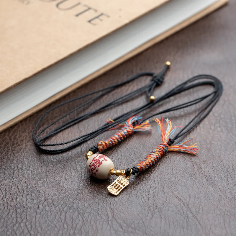 Xianyuan Mammoth Jade Necklaces Unisex-2
