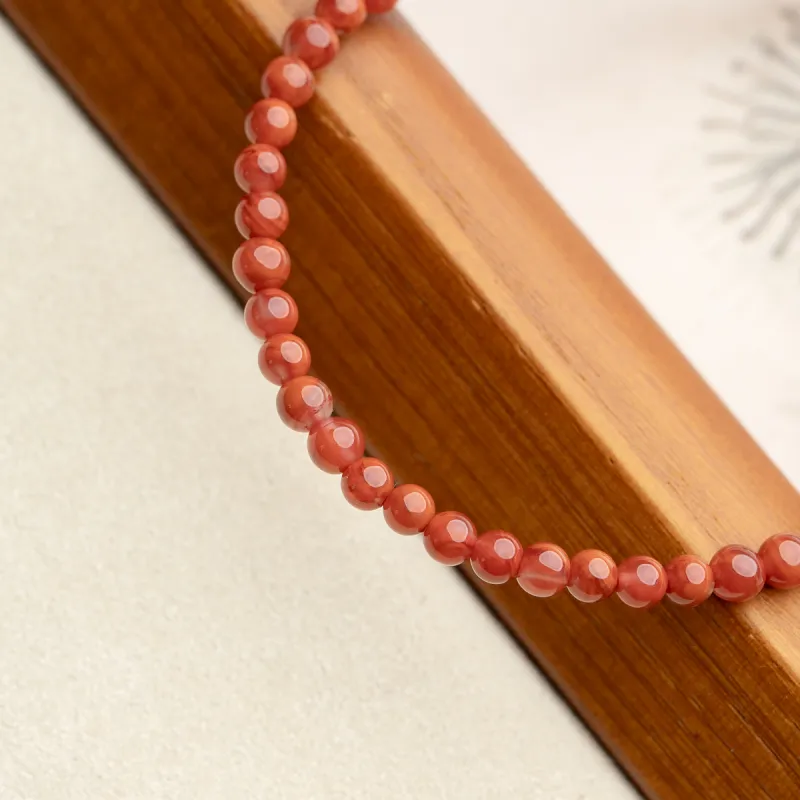 Xianyuan Southern Red Agate Bracelets Unisex-6