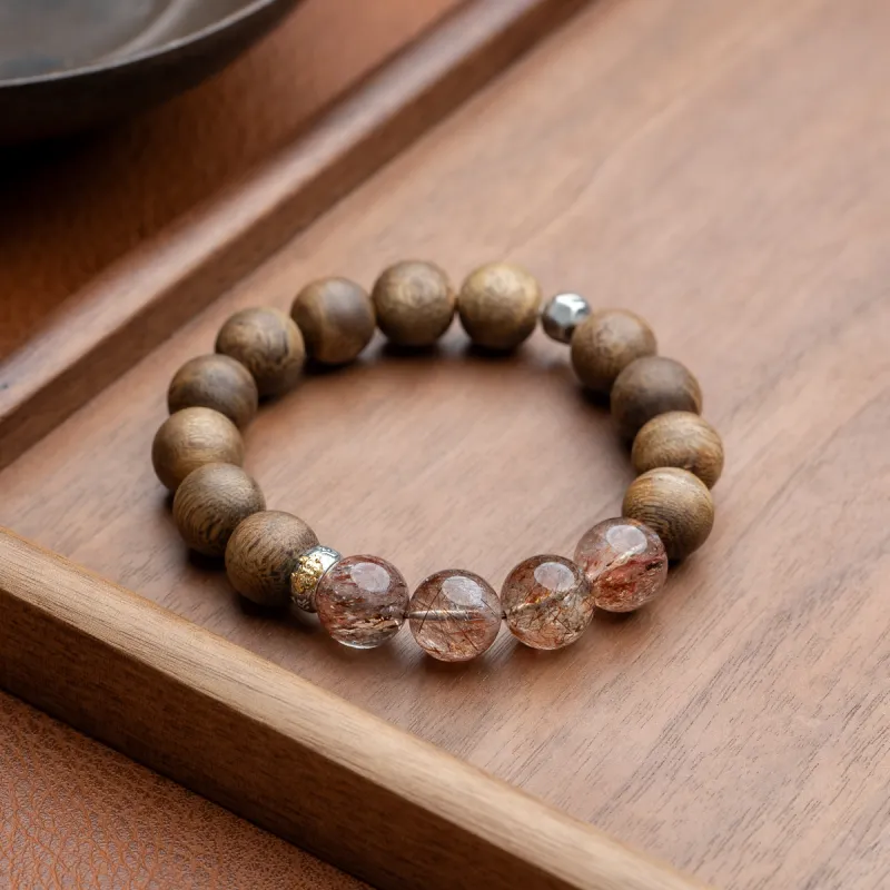 Xianyuan Fragrance Agarwood Bracelets Unisex-5