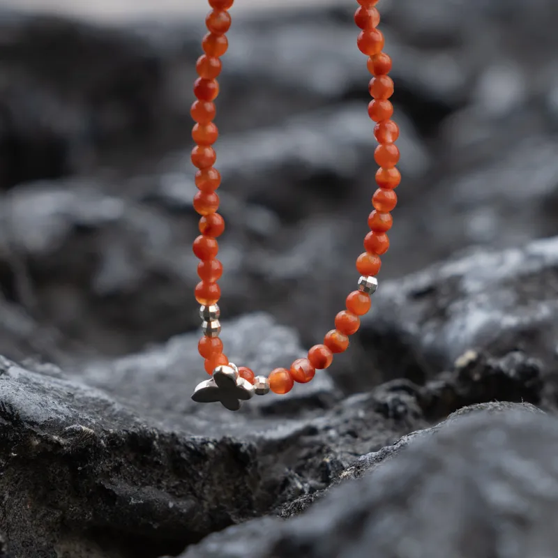 Xianyuan Southern Red Agate Bracelets Unisex-4