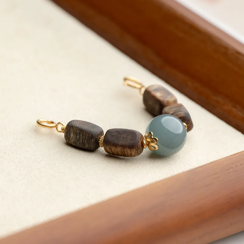 Xianyuan Fragrance Agarwood Precious Wood Bead Strings Unisex-5