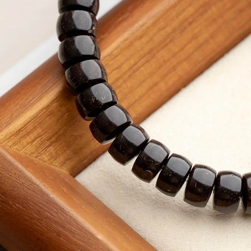 Xianyuan Coconut Shell Beads Bracelets Unisex-6