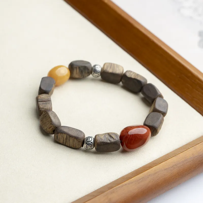 Xianyuan Fragrance Agarwood Bracelets Unisex-4