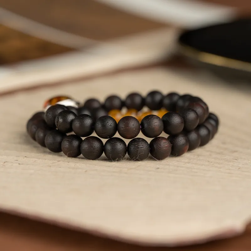 Xianyuan Agarrattan Wooden Bracelets Unisex-3
