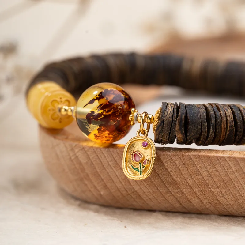 Xianyuan Fragrance Agarwood Bracelets Unisex-4