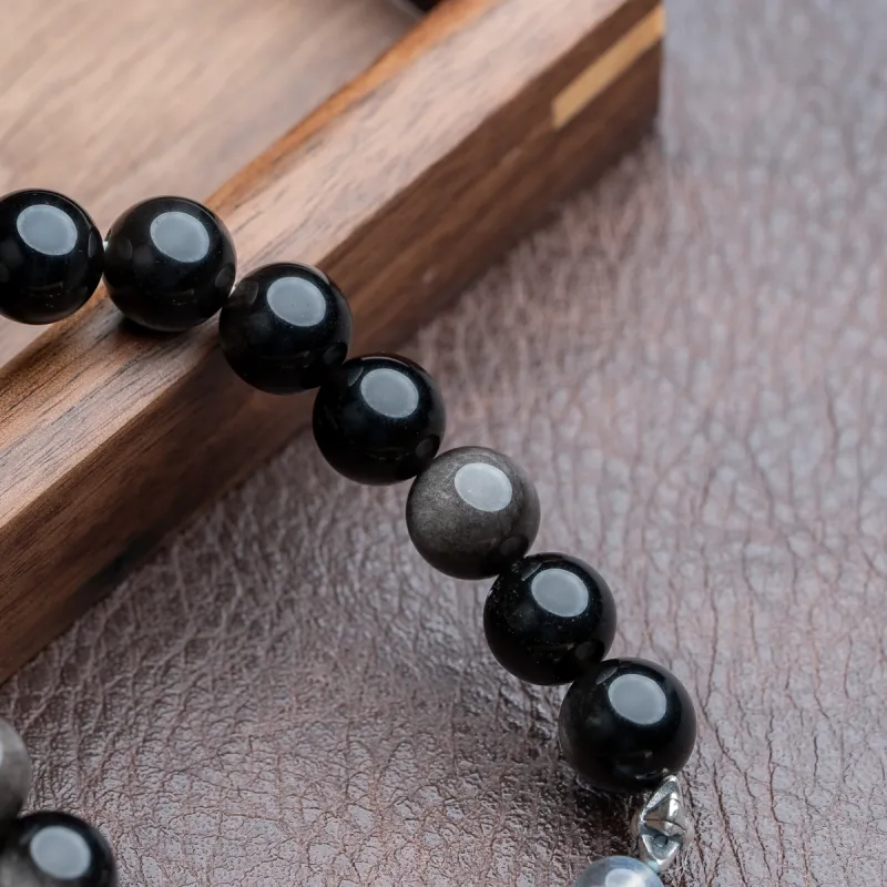 Xianyuan Obsidian Bracelets Unisex-6