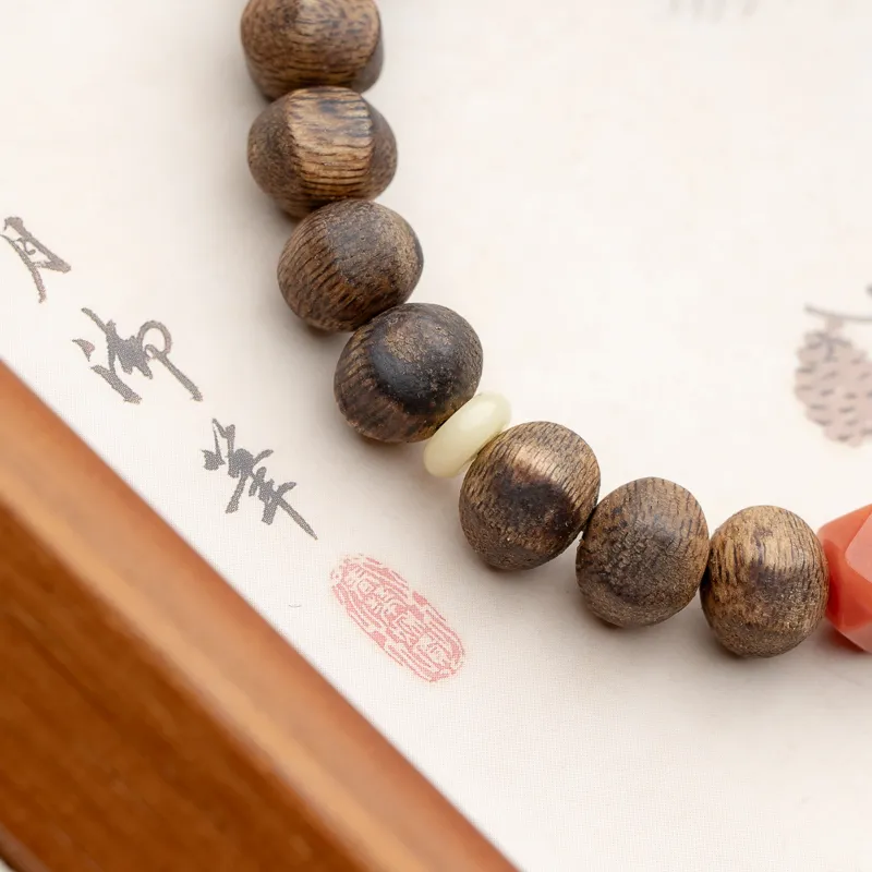 Xianyuan Agarwood Wooden Bracelets Unisex-4