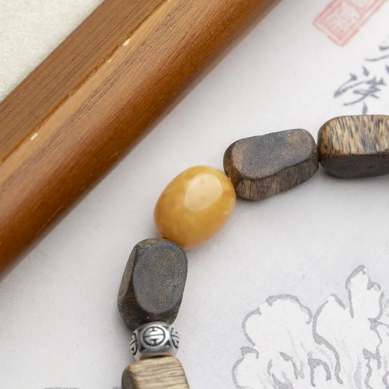 Xianyuan Fragrance Agarwood Bracelets Unisex-2