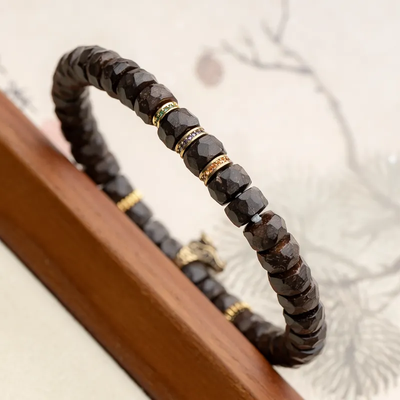 Xianyuan Coconut Shell Beads Bracelets Unisex-4