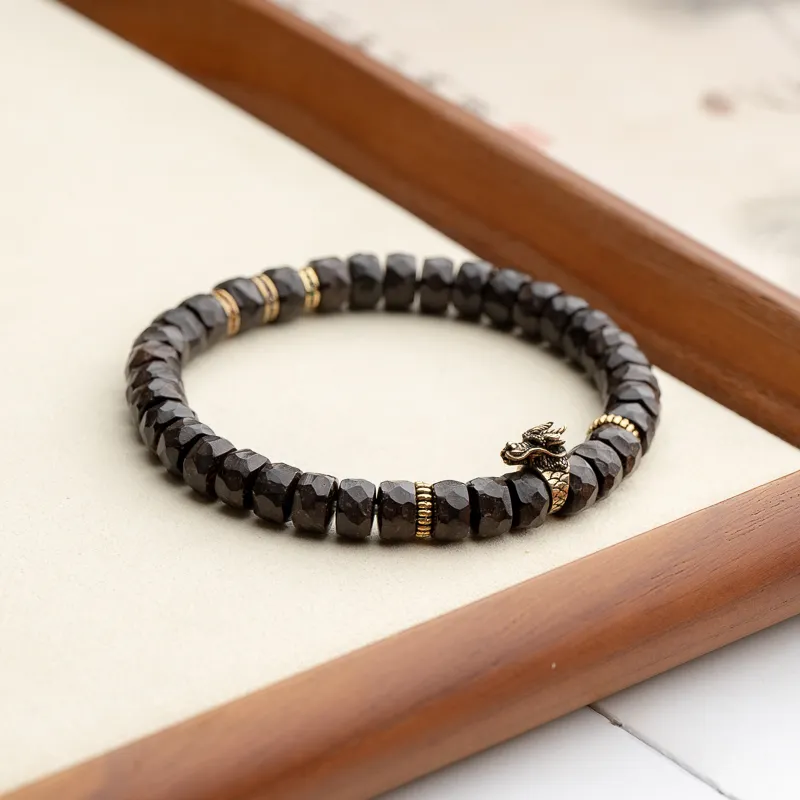 Xianyuan Coconut Shell Beads Bracelets Unisex-1