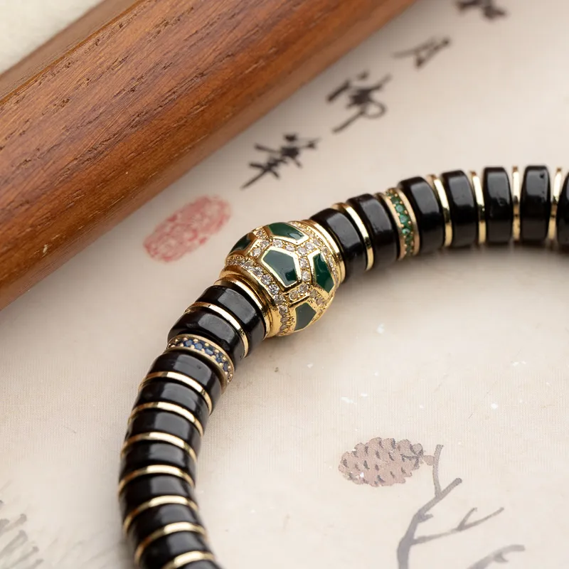 Xianyuan Coconut Shell Beads Bracelets Unisex-3