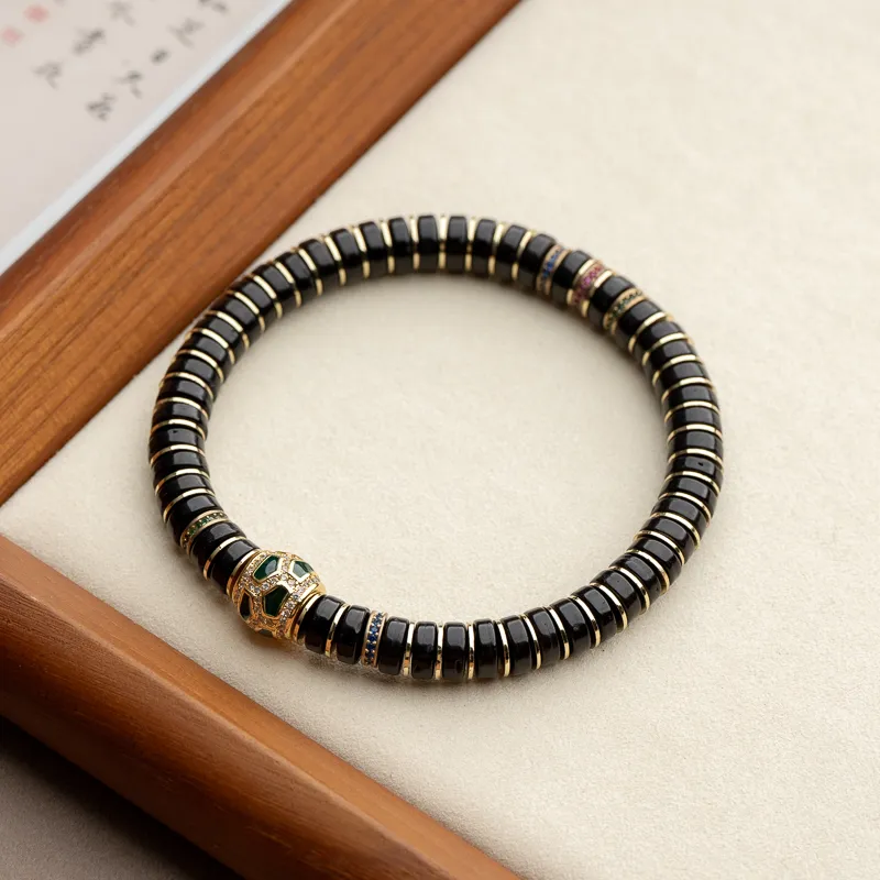 Xianyuan Coconut Shell Beads Bracelets Unisex-1