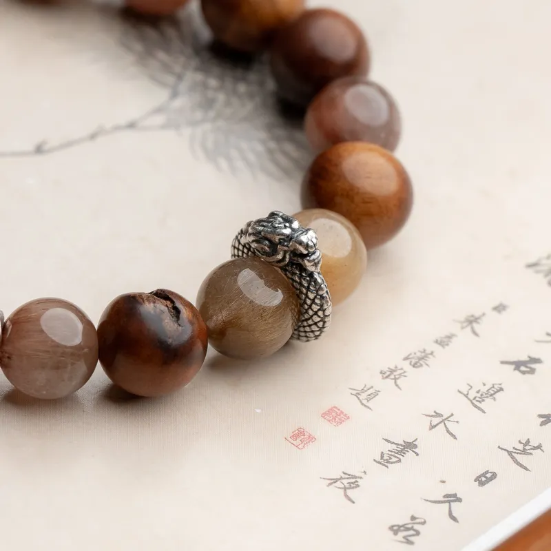 Xianyuan Sandalwood Wooden Bracelets Unisex-5