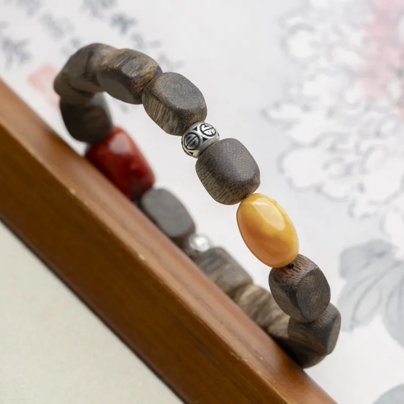 Xianyuan Fragrance Agarwood Bracelets Unisex-3