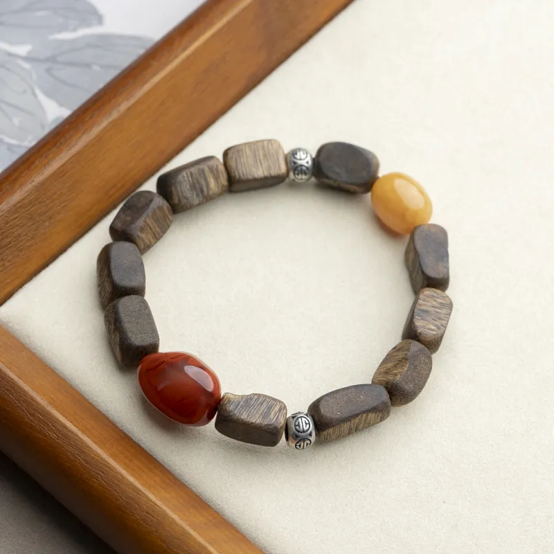 Xianyuan Fragrance Agarwood Bracelets Unisex-1