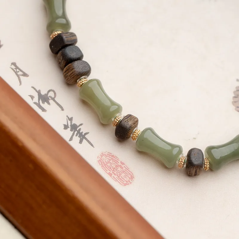 Xianyuan Hetian Jade Bracelets White Jade/Pale Greenish White Jade Unisex-6