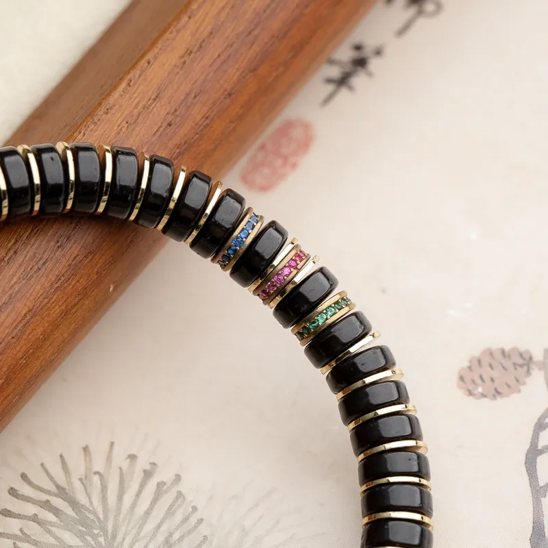 Xianyuan Coconut Shell Beads Bracelets Unisex-4