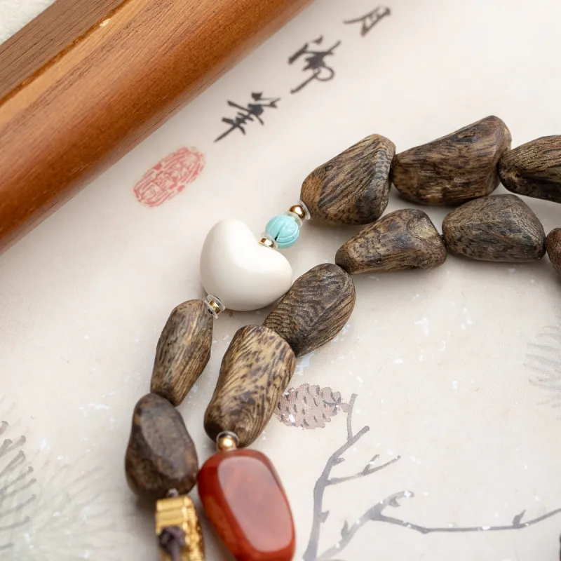 Xianyuan Fragrance Agarwood Bracelets Unisex-4