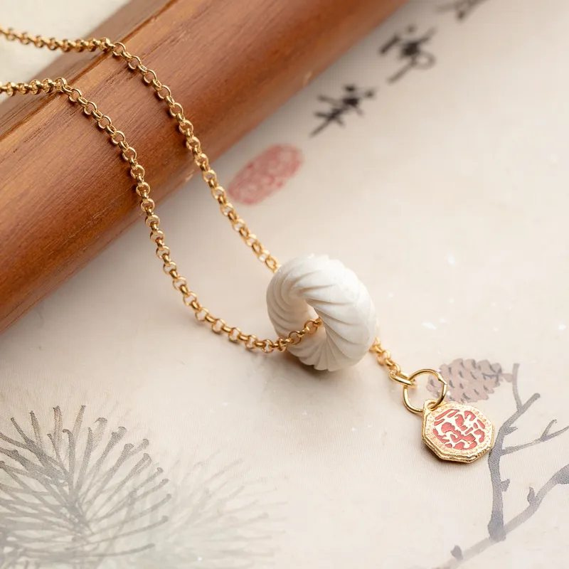 Xianyuan Mammoth Necklaces Unisex-4
