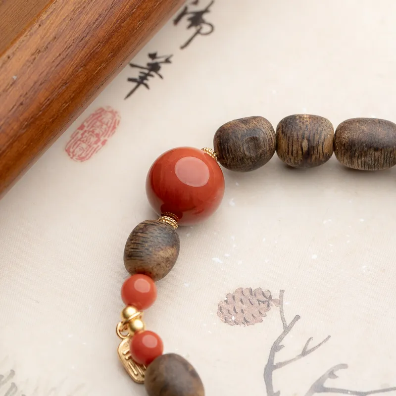 Xianyuan Agarwood Bracelets Unisex-6