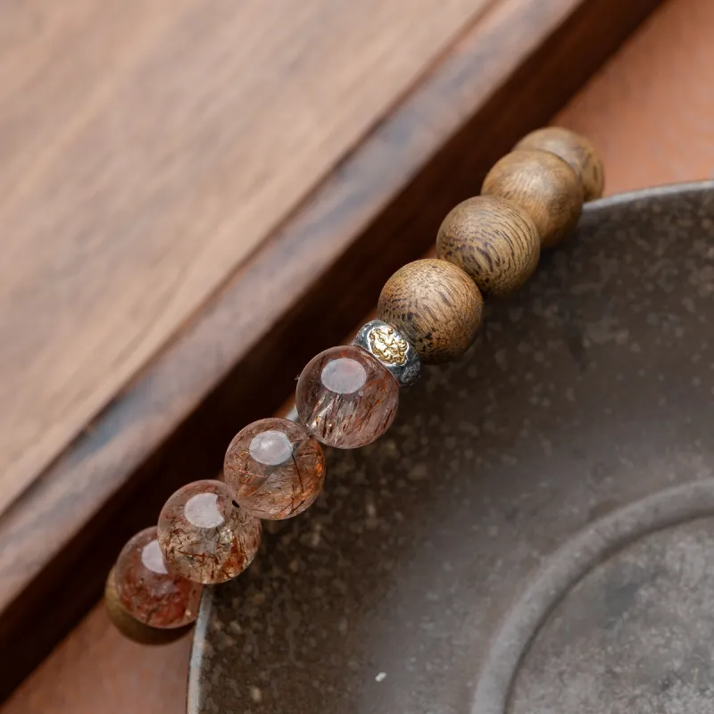 Xianyuan Fragrance Agarwood Bracelets Unisex-4