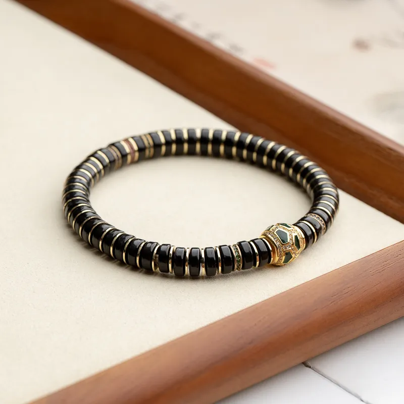 Xianyuan Coconut Shell Beads Bracelets Unisex-5