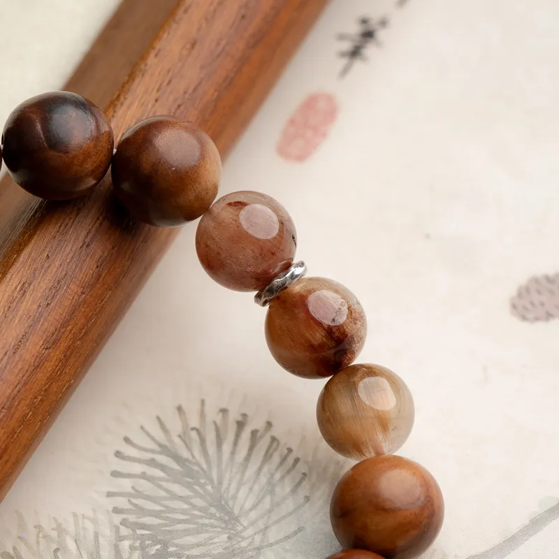 Xianyuan Sandalwood Wooden Bracelets Unisex-3
