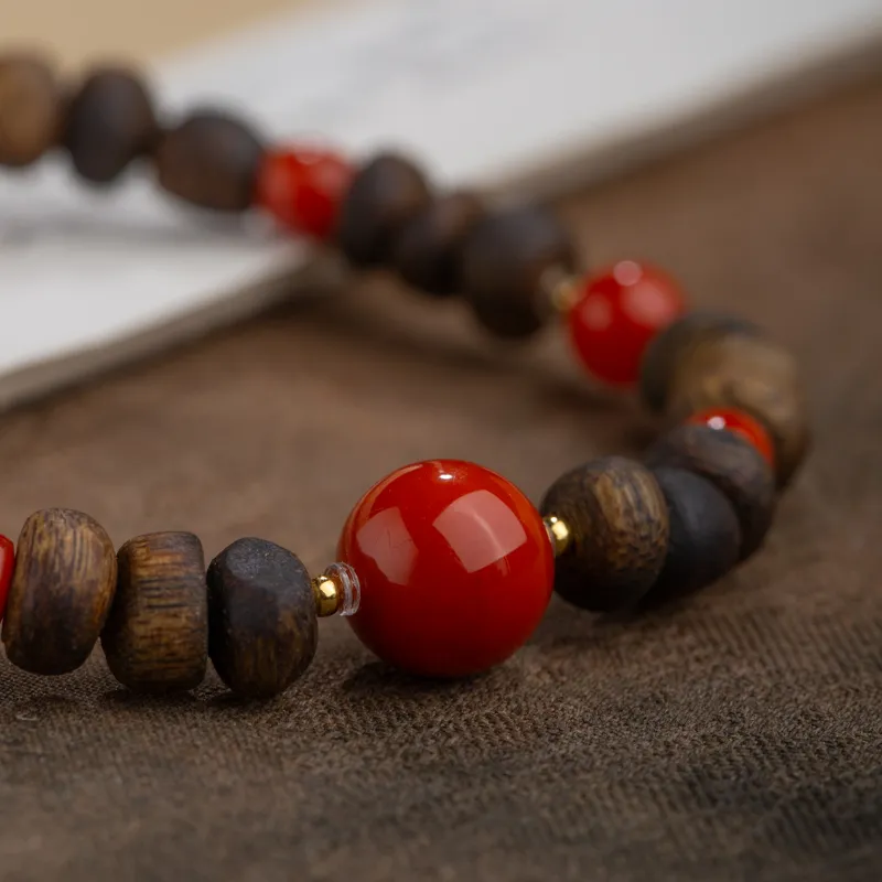 Xianyuan Fragrance Agarwood Bracelets Unisex-5
