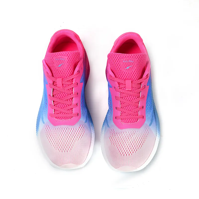 Against the grain Running Shoes Unisex Low Top Cerulean Pink-4
