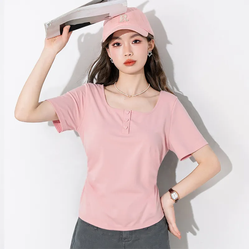 HANDAIWEI Regular T Shirt Women's-2