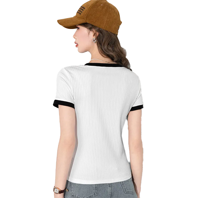 HANDAIWEI Regular T Shirt Women's-0