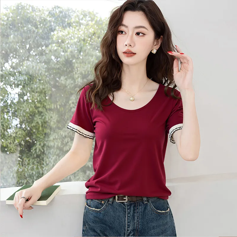 HANDAIWEI T Shirts Women's-4