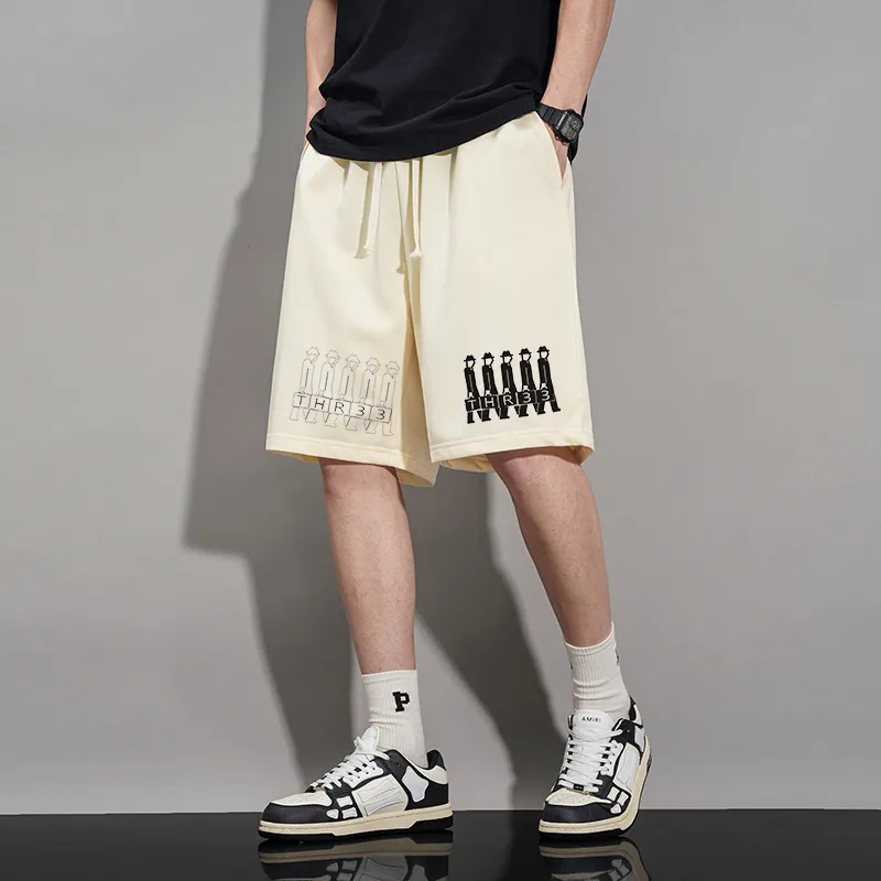 THREEAGAINTHR33 Casual Shorts Unisex-8