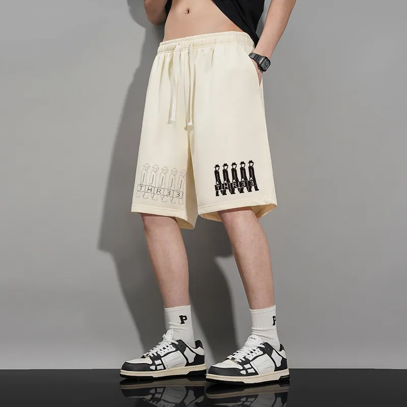 THREEAGAINTHR33 Casual Shorts Unisex-9