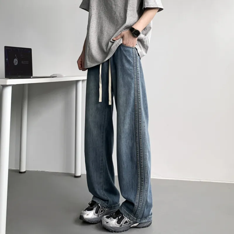 THREEAGAINTHR33 Jeans Unisex-2