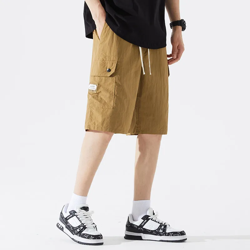 THREEAGAINTHR33 Cargo Shorts Unisex-12