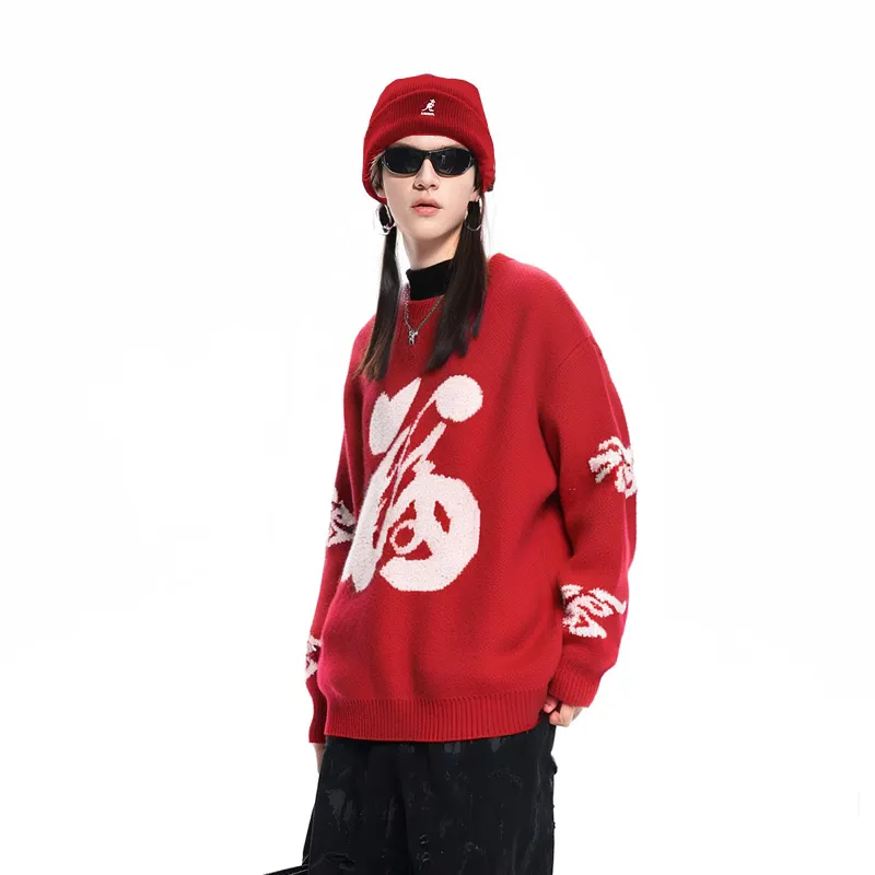 THREEAGAINTHR33 Sweaters Unisex-16