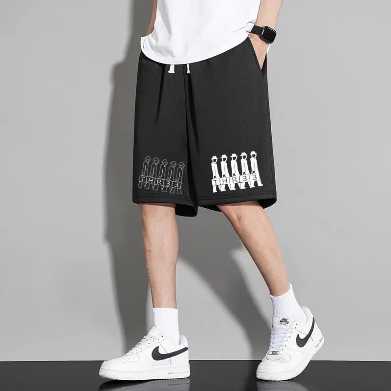 THREEAGAINTHR33 Casual Shorts Unisex-3
