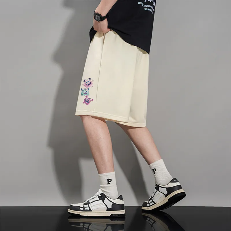 THREEAGAINTHR33 Casual Shorts Unisex-11