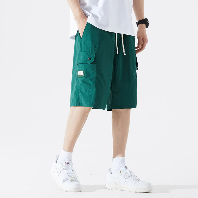 THREEAGAINTHR33 Cargo Shorts Unisex-16