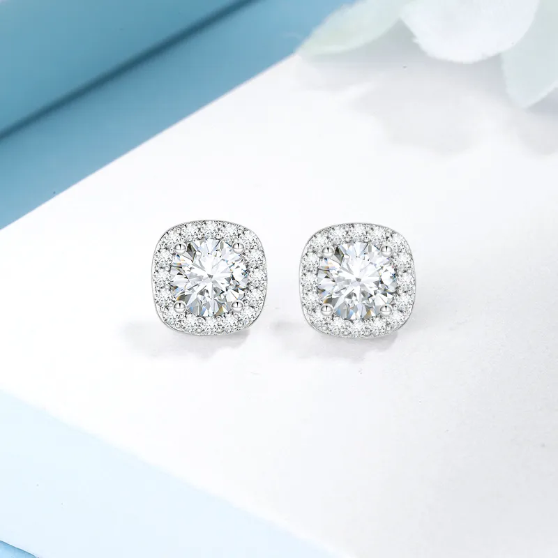 EUA Alloy Stud Earrings Women's-1