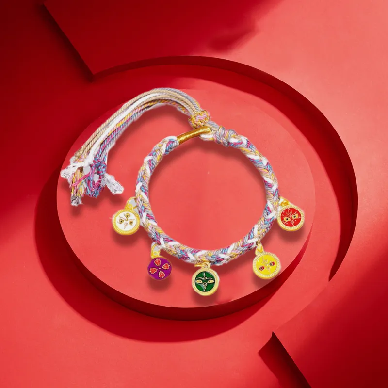 EUA Wealth From All Directions Bracelets Unisex-8