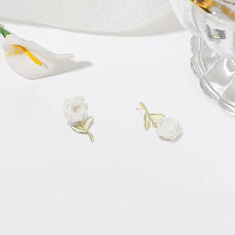 EUA Alloy Gift Box Set Stud Earrings Women's-1