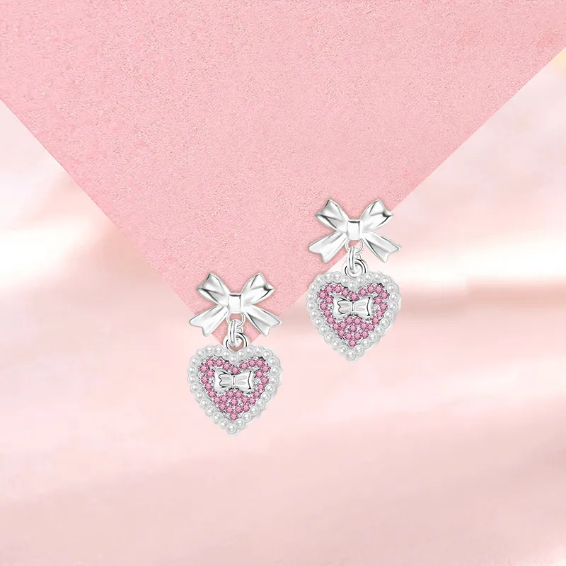 EUA Alloy Gift Box Set Stud Earrings Women's-2