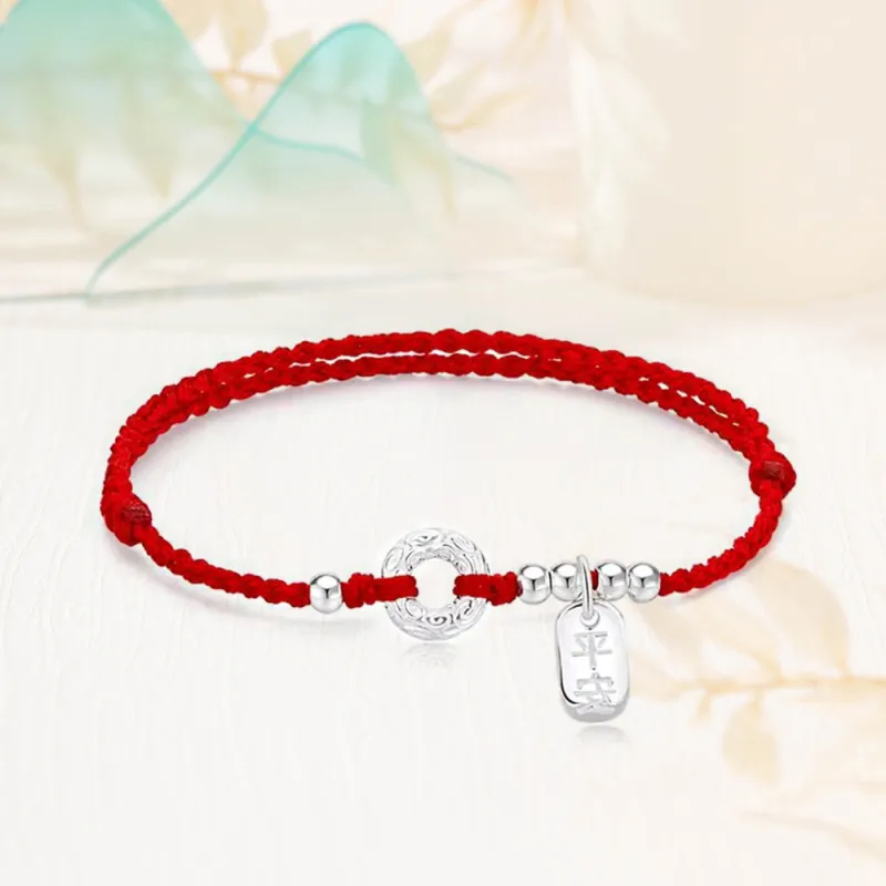 EUA Alloy/braided Rope Bracelets Unisex-2