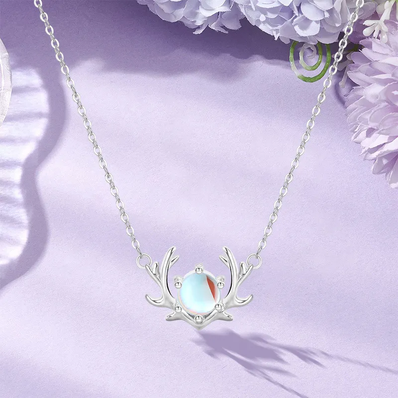 EUA Colored Glaze Gift Box Set Necklace Women's-2