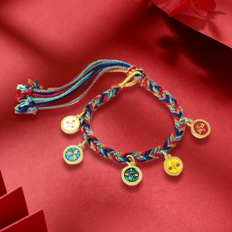 EUA Wealth From All Directions Bracelets Unisex-10