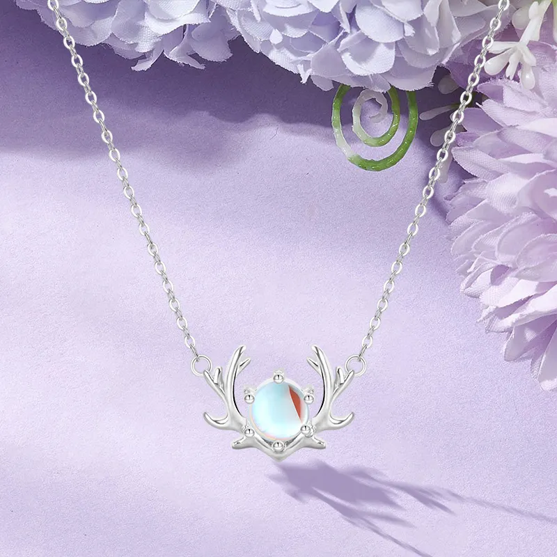 EUA Colored Glaze Gift Box Set Necklace Women's-1
