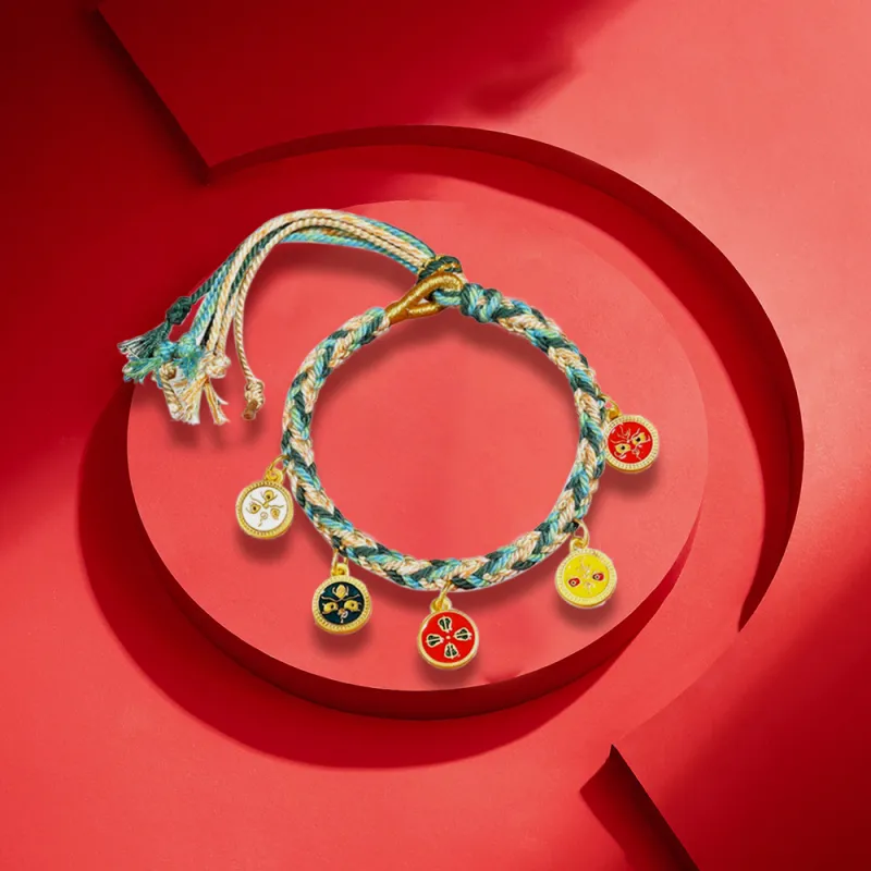 EUA Wealth From All Directions Bracelets Unisex-5