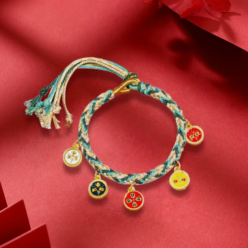 EUA Wealth From All Directions Bracelets Unisex-4
